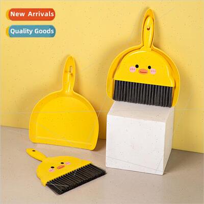 Small broom desktop mini dustpan set broom dustpan combo tab