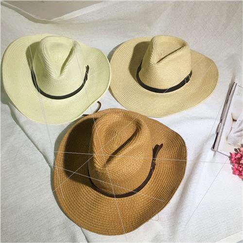 Sunscreen summer men foldable cowboy hat outdoor sun hat sun