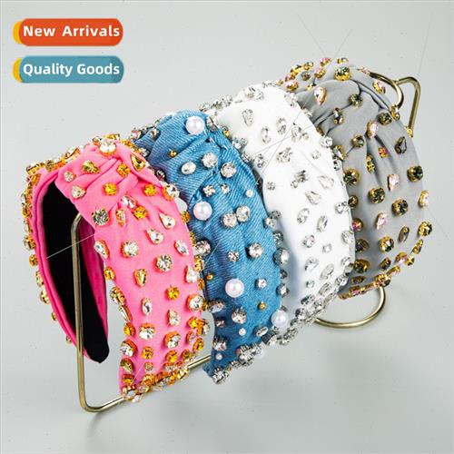 Europe new Ba diamond hair bands female fashion versatile pr
