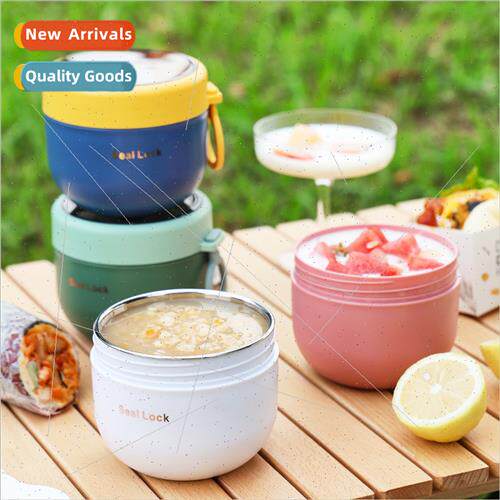 304 insulated bowl breakfast cup oatmeal cup wide diameter s