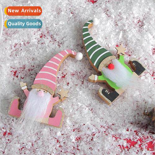 2023 Christmas Creative Wooden Figurine Ornament Dwarf Garde