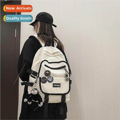 Schoolbag male tide large capacy shoulder bag new travel bac