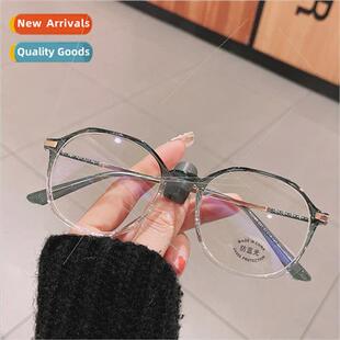 Anti-blue light anti-radiation glasses female can be equippe