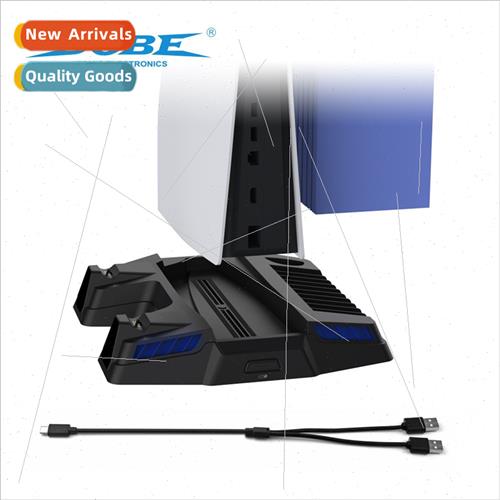 PS5 Cooling Stand Dock PS5 Cooling Charging Dock Disk Organi
