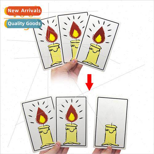 Birthday Candle Card Magic Candle Magic Props magic Novelty