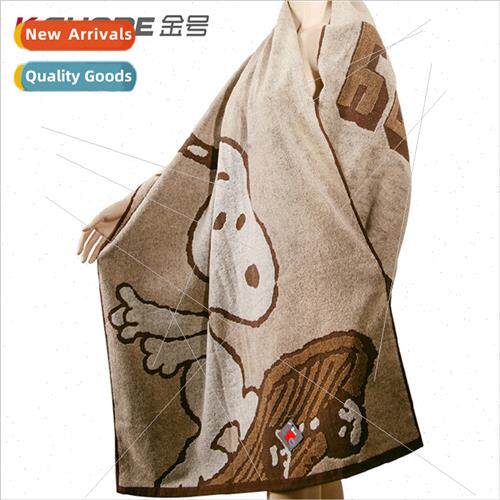 Cotton enlarged thickened bath towel 180*78 cartoon snoopy s