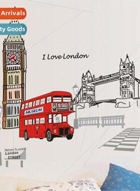 CC6911 Paris Wall Decal 5th Generation Eco-friendly Removabl