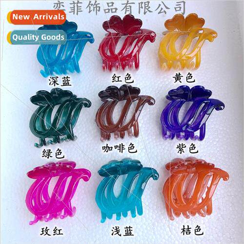 back head half ponytail grab clip hollow medium grab clip ha