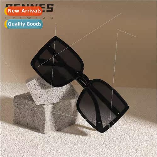 Sunglasses female tide square large frame Europe sunglasses
