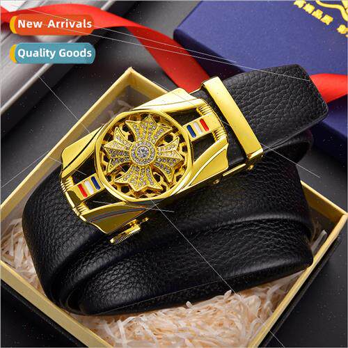 Men Belt Alloy Time Again Online Shop Automatic Buckle Belt