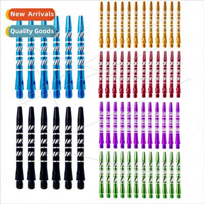 Diamond glter shiny engraved darts shaftsEngraved mirror alu