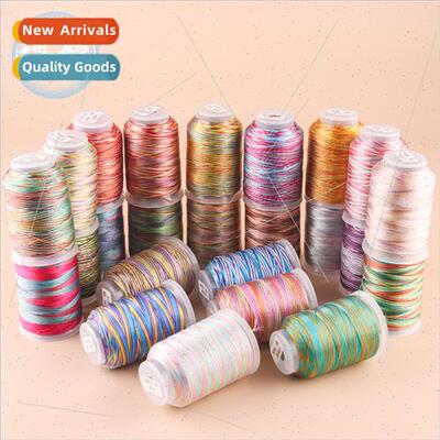 Duan dyeing line 3 strands Duan dyeing colorful rope handmad