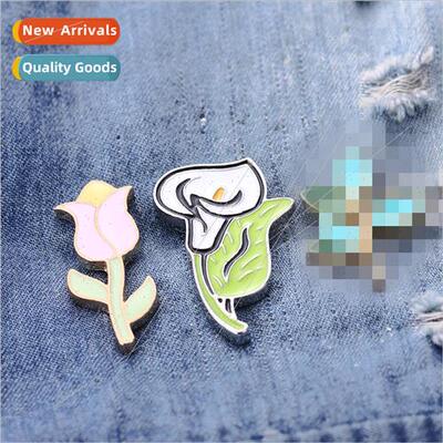 New brooches  American creative floral horseshoe lilies bran