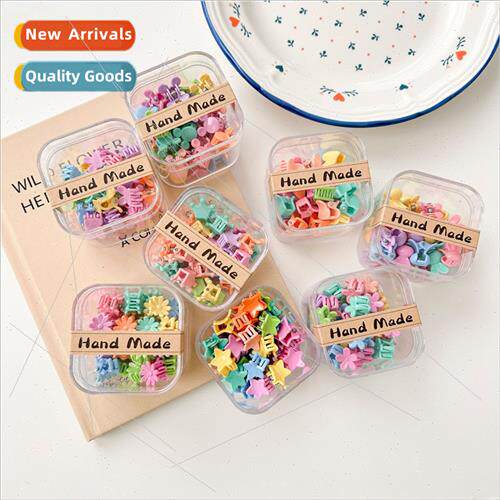 Children small grab clip cute super cute flower hair card he
