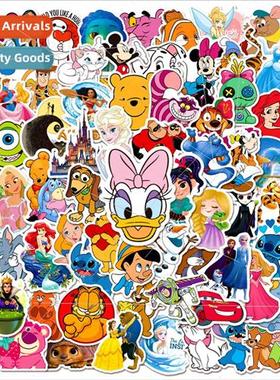 100 cartoon cute animation collection graffiti stickers hand