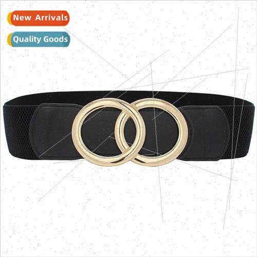 Two ring decorative waist seal female adjustable elastic wai