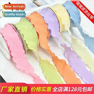 Ribbon Wave 4cm Fishtail Bow Pleated Bouquet