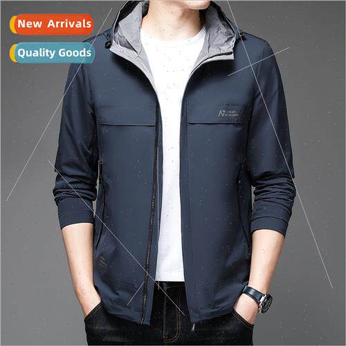 Men cap jacket fall new jacket 2023 casual men spring fall j