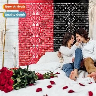 meters love party new back wedding raincurtain 2023 square