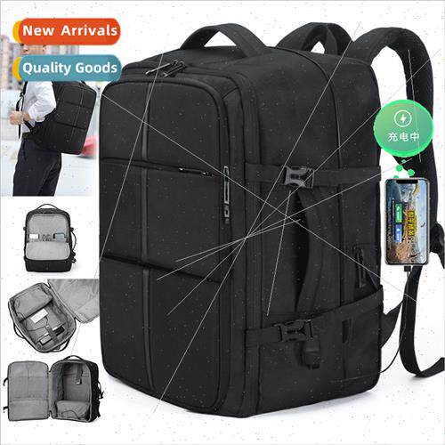 Men Shoulder Backpack Large Capacy Outdoor Travel Backpack E