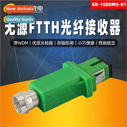 SC/APC-F head FTTH indoor passive small optical 1000MS-01 CA