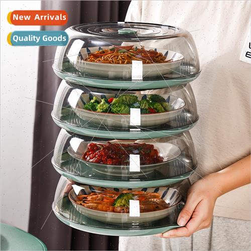Transparent dish cover household dining table rice cover din