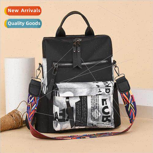 Autumn winter new printing shoulder bag ladies oxd cloth out