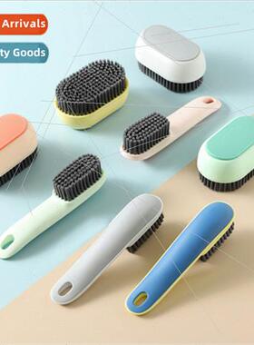 Scandinavian long handle shoe brush soft bristles clashing c