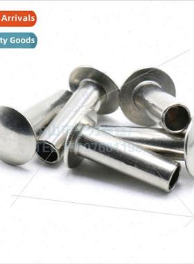 304 flat round head semi-hollow rivets flat round head rivet