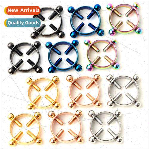 Non-Piercing Adjustable Stainless Steel Piercing Jewelry ppl