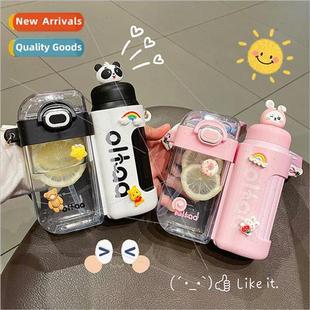 spelling double cup creative plastic Large resistant capacy