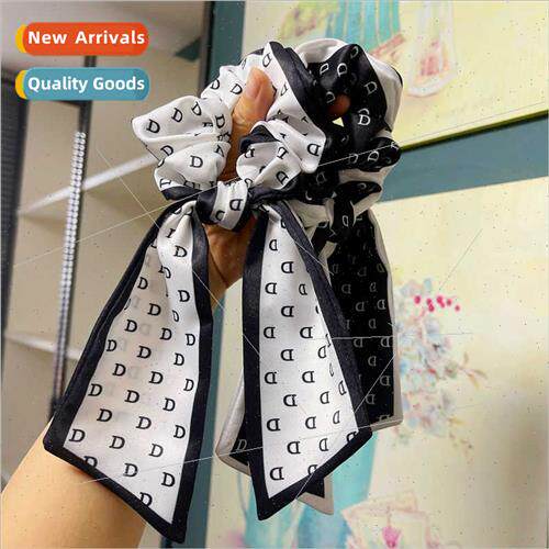 ins hair circle girl floating belt hair rope short scarf out