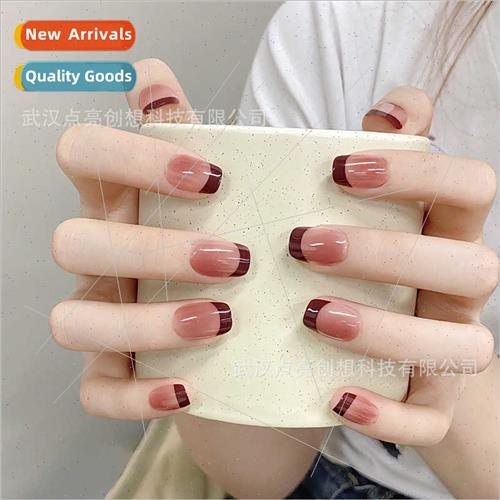 Wear Nails new blush French manicure whening removable finis