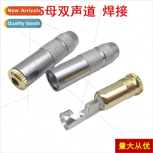 Headphone 3.5 Female Binaural Triple Pole Euard Female Holde