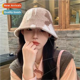 bucket hat female Personalized winter splash fall advanc ink