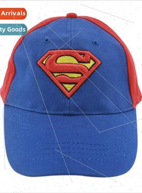 Movie worker Superman hat color blocking set dance hip-hop m