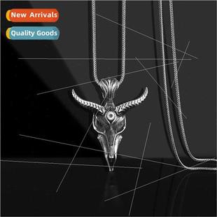 Hip Got Head Dark Necklace Hop Men Europe Pendant Sheep Punk