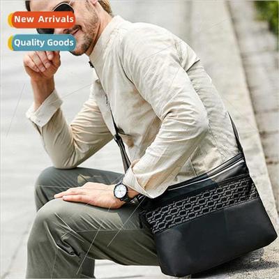 new business casual shoulder bag men large-capacy crossbody