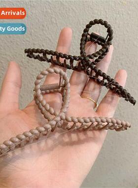 Clip headdress hairpin back head female hairpin large grab c