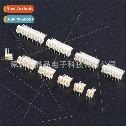 KF2510 connector 2.54MM flat curved pin socket Socket 2P 3P