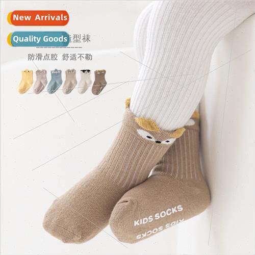 23 spring and fall three-dimensional cartoon childrens socks