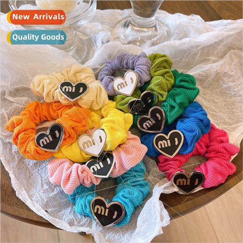 Autumn winter wool knting cute colorful retro letters hundre