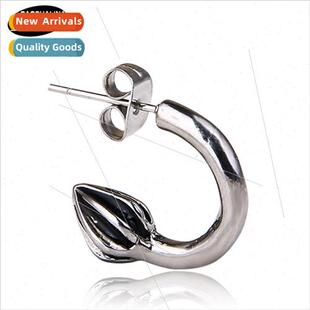 not earrings tanium stainles allergic steel retro easy