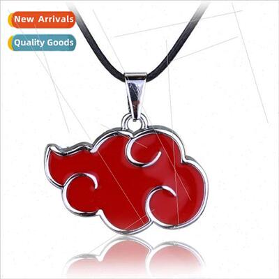 Naruto dawn organization red cloud pendant alloy necklace un