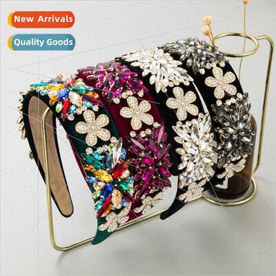 Europe fashion Ba heavy industry hair accessories super flas