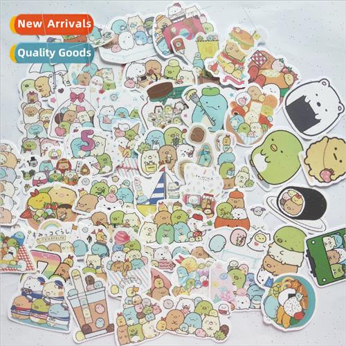 50pcs/pack Matte film Japanese colorful cute little creature