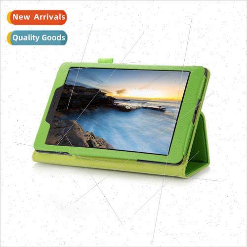 适用Lenovo Tab M7 Tablet Case TB-7305F Bifold Lychee Pattern