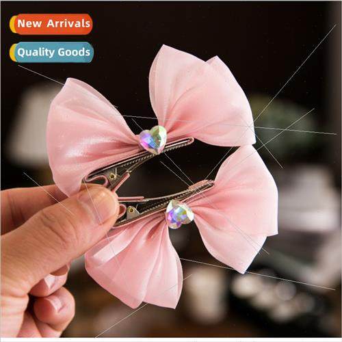 Spring children hair clips Korean princess super fairy snow