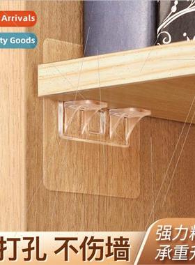 No-hole partion bracket fixer laminate bracket nail closet c