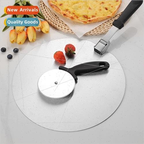 10 inch 12 inch stainless steel pizza tool set plastic folda